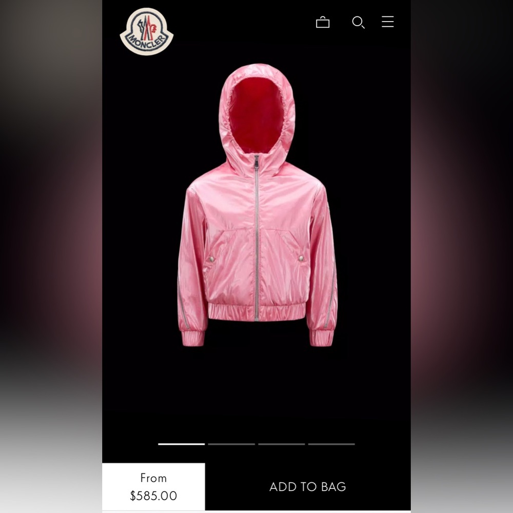 Brienne Hooded Jacket
COLOR Fuchsia SIZE 8 NEW WITH TAGS